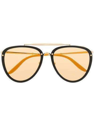 Gucci Eyewear солнцезащитные очки-авиаторы GG0672S002