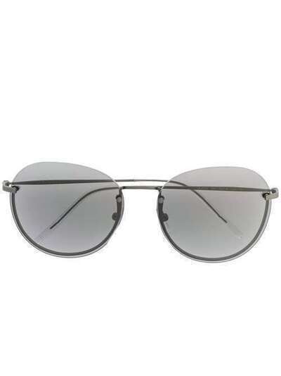 DKNY солнцезащитные очки в круглой оправе DK101S