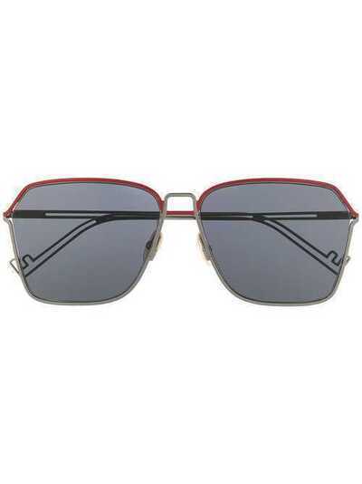 Fendi Eyewear солнцезащитные очки в квадратной оправе 202951KJ160IR