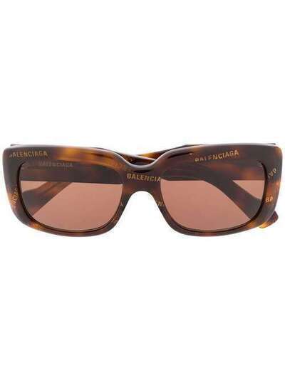 Balenciaga Eyewear солнцезащитные очки Paris в квадратной оправе BB0072S