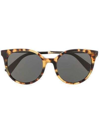 Valentino Eyewear солнцезащитные очки в оправе 'кошачий глаз' черепаховой расцветки 0VA4069