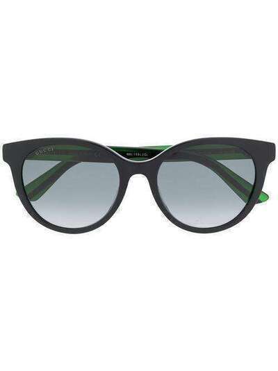 Gucci Eyewear солнцезащитные очки GG0702SK в круглой оправе GG0702SK004