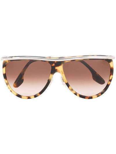 Victoria Beckham массивные солнцезащитные очки с эффектом градиента VB155S