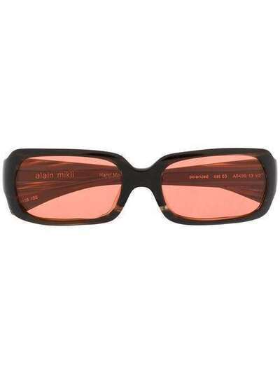 Alain Mikli солнцезащитные очки в прямоугольной оправе A0495