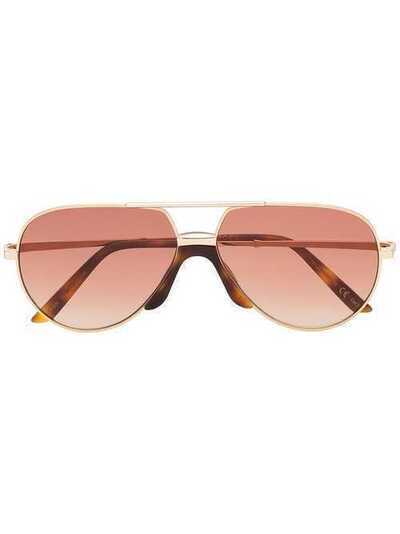 Gucci Eyewear солнцезащитные очки-авиаторы 'GG0432S 002' GG0432S