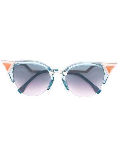 Fendi Eyewear солнцезащитные очки 'Iridia' FF0041NS