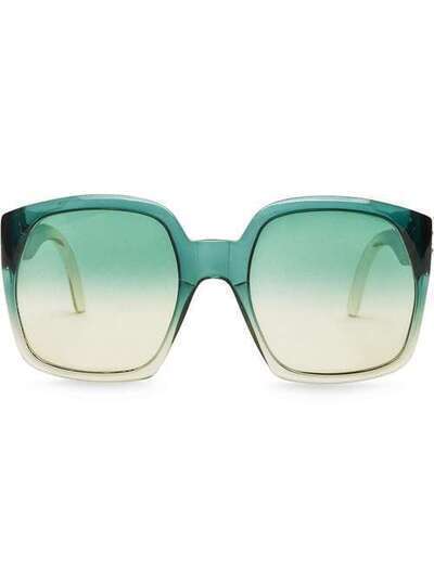Fendi солнцезащитные очки в массивной оправе FOG424V1V