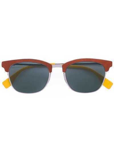 Fendi Eyewear солнцезащитные очки 'Qbic' FF0228S