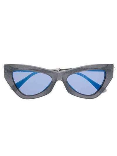Jimmy Choo Eyewear солнцезащитные очки Donna в оправе 'кошачий глаз' DONNAS