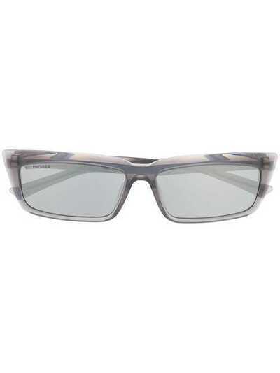 Balenciaga Eyewear солнцезащитные очки в прямоугольной оправе 584808