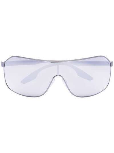 Prada Eyewear солнцезащитные очки-авиаторы в спортивном стиле 0PS53VS8056597152778