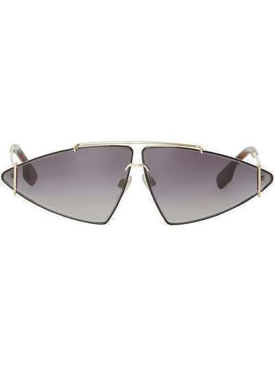 Burberry Eyewear солнцезащитные очки в треугольной оправе BE311110178G