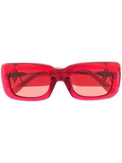 Linda Farrow солнцезащитные очки Marfa в прямоугольной оправе
