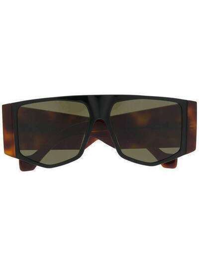 Loewe солнцезащитные очки-авиаторы с затемненными линзами LW40026U