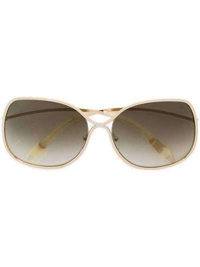 Victoria Beckham объемные солнцезащитные очки VBS97C04