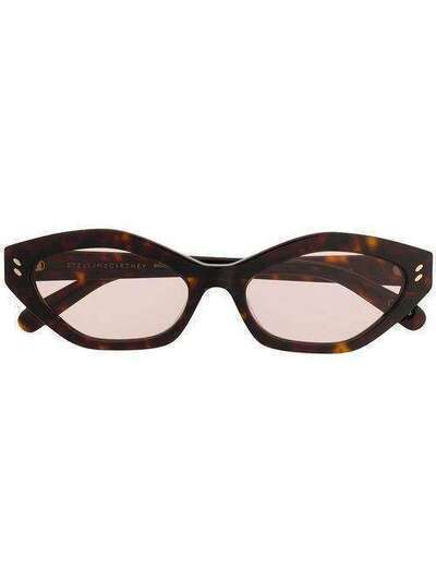Stella McCartney Eyewear солнцезащитные очки в оправе 'кошачий глаз' SC0204S