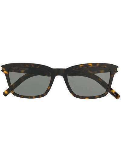 Saint Laurent Eyewear солнцезащитные очки в прямоугольной оправе SL283SLIM