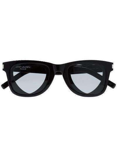 Saint Laurent Eyewear солнцезащитные очки 'Heart' SL51HEART001