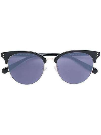 Stella McCartney Eyewear солнцезащитные очки в круглой оправе SC0111SK