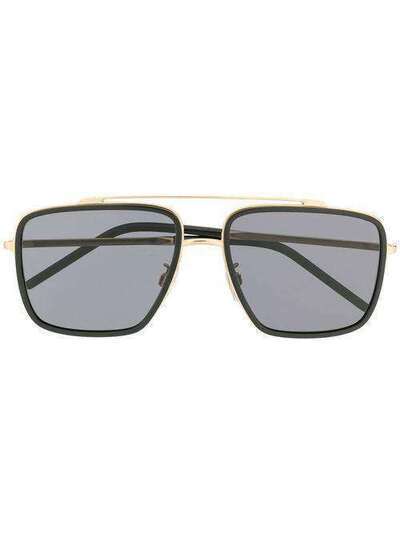 Dolce & Gabbana Eyewear солнцезащитные очки в массивной оправе DG22040213