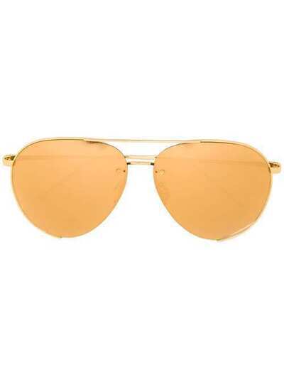 Linda Farrow солнцезащитные очки-авиаторы LFL624C1SUN
