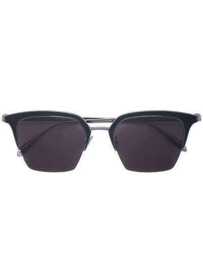 Alexander McQueen Eyewear солнцезащитные очки в квадратной оправе AM0213SA001