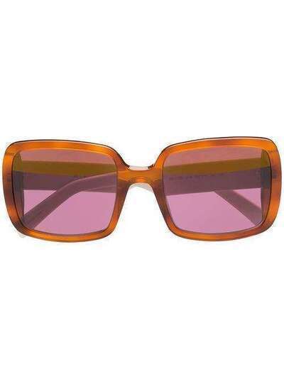 Marni солнцезащитные очки в массивной оправе EWME633S00H3000