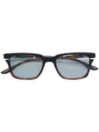 Dita Eyewear rectangle frame sunglasses DTS1125202NERO