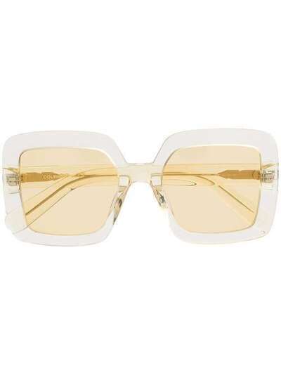 Courrèges Eyewear затемненные солнцезащитные очки в квадратной оправе CL1908