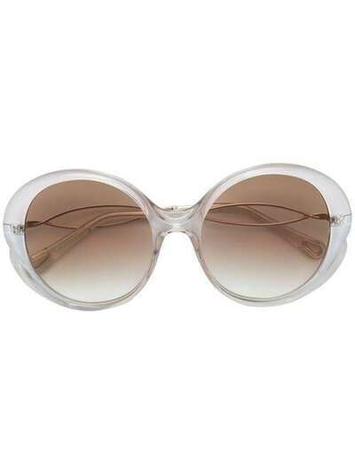 Chloé Eyewear круглые солнцезащитные очки CHLSCE73929057