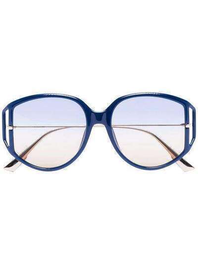 Dior Eyewear крупные солнцезащитные очки с эффектом омбре 202665