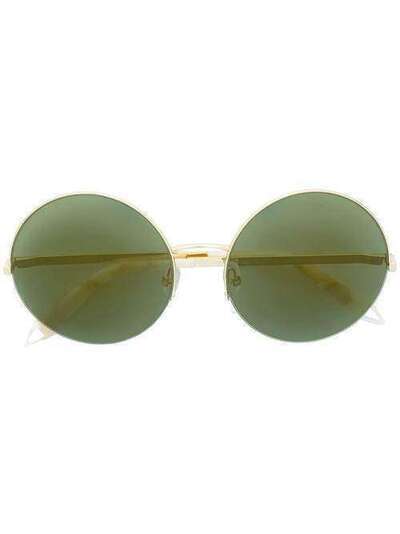 Victoria Victoria Beckham круглые солнцезащитные очки VBS95C01