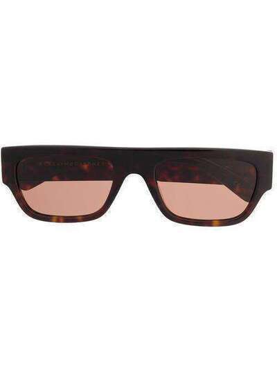 Stella McCartney Eyewear солнцезащитные очки в прямоугольной оправе SC0210S