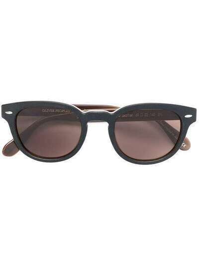Oliver Peoples солнцезащитные очки 'Sheldrake Leather' OV5036SQ