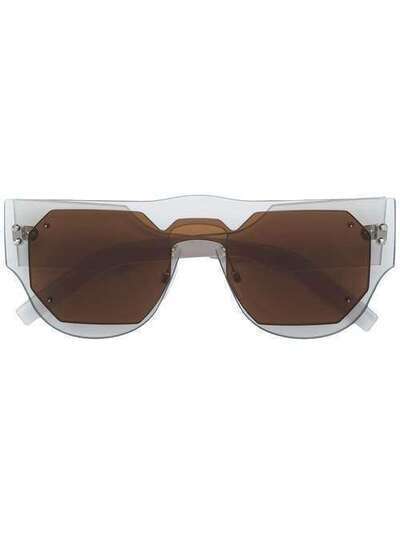 Marni Eyewear массивные солнцезащитные очки с затемненными линзами ME622S