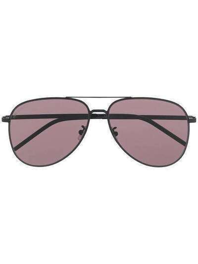 Saint Laurent Eyewear солнцезащитные очки-авиаторы 610917Y9902