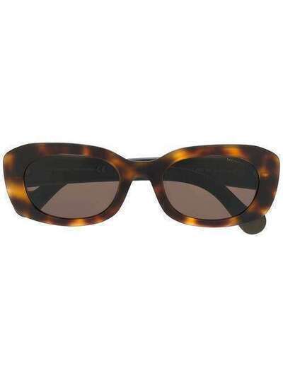 Moncler Eyewear солнцезащитные очки в оправе черепаховой расцветки ML01235252E