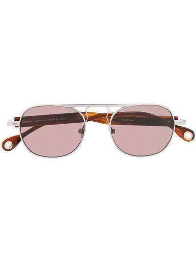 Etudes солнцезащитные очки Candidate черепаховой расцветки E16M853RT