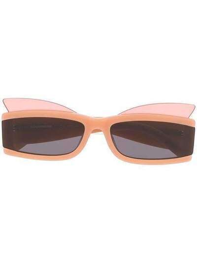 Courrèges Eyewear солнцезащитные очки в прямоугольной оправе CL1905