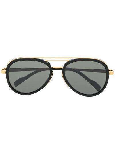Cutler & Gross солнцезащитные очки-авиаторы 132304B