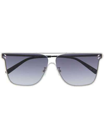 Stella McCartney Eyewear солнцезащитные очки в квадратной оправе SC0205S001