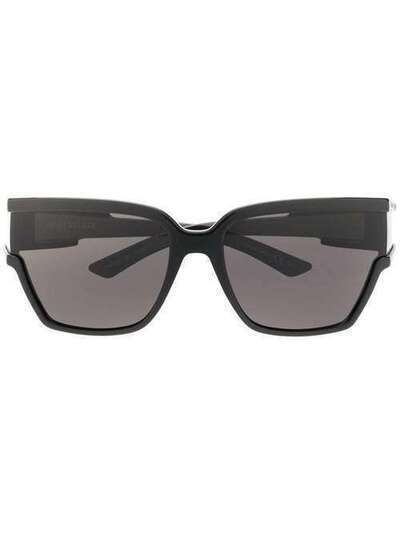 Balenciaga Eyewear солнцезащитные очки в прямоугольной оправе BB0039S