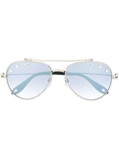 Givenchy Eyewear солнцезащитные очки GV7057/N с заклепками GV7057NSTARS58GKZIC
