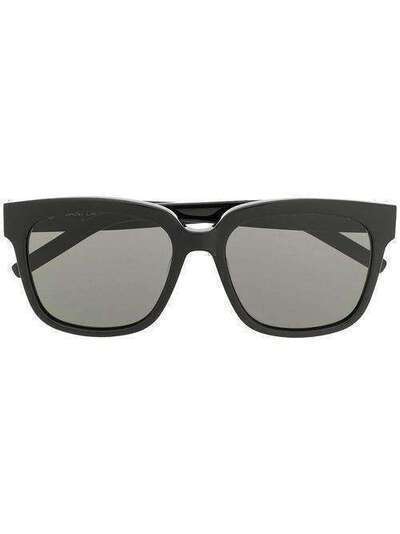 Saint Laurent Eyewear солнцезащитные очки 'SL M40' с монограммами SLM40003