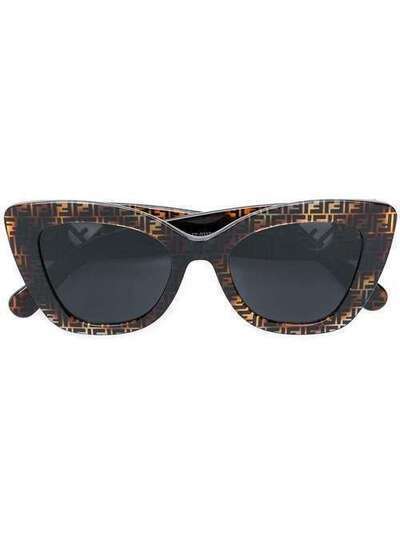 Fendi Eyewear солнцезащитные очки с логотипами FF0327S