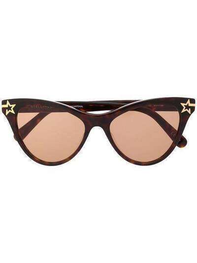 Stella McCartney Eyewear солнцезащитные очки в оправе 'кошачий глаз' SCO212S