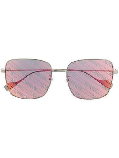 Balenciaga Eyewear солнцезащитные очки Ghost в квадратной оправе BB0087SK