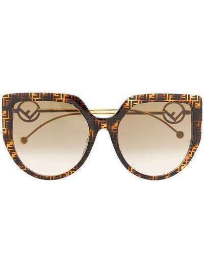 Fendi Eyewear солнцезащитные очки F is Fendi 20329908658HA