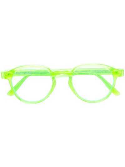 Retrosuperfuture солнцезащитные очки 'Andy Warhol The Iconic Series Fluo Green' NW4