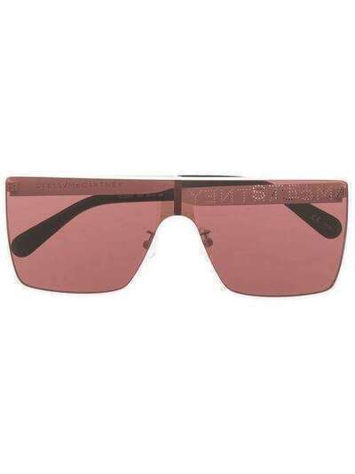 Stella McCartney Eyewear солнцезащитные очки в массивной квадратной оправе SC0236S